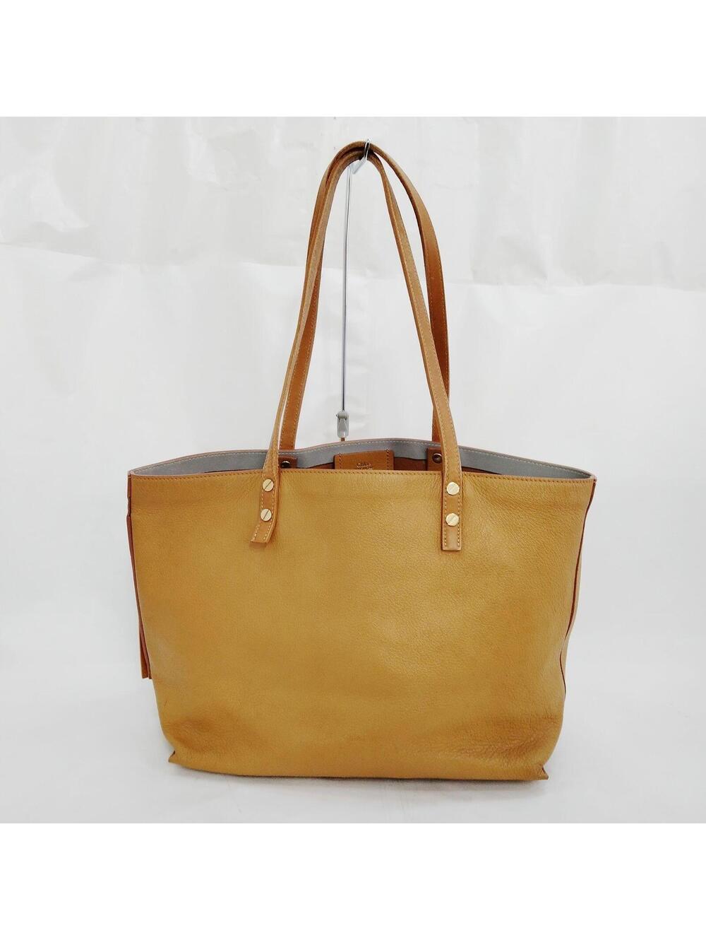 Chloe Hand Bag Brown Leather 4053631